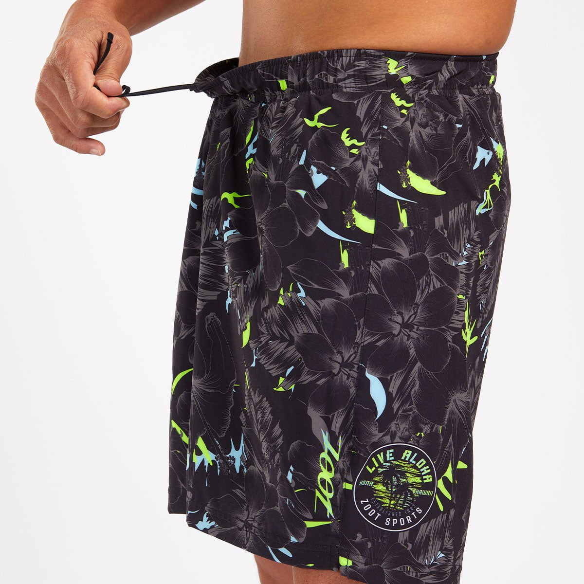 Men's LTD Run 7 Short - Lightweight Running Shorts with Quick-Dry Fabric | Perfect for Jogging, Gym Workouts & Beach Activities | Live Aloha Collection