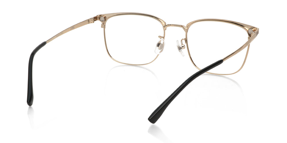 JINS Switch Classic 196 - Stylish Blue Light Blocking Glasses for Men & Women | Anti-Eye Strain Computer Glasses for Gaming, Office Work & Digital Screen Use