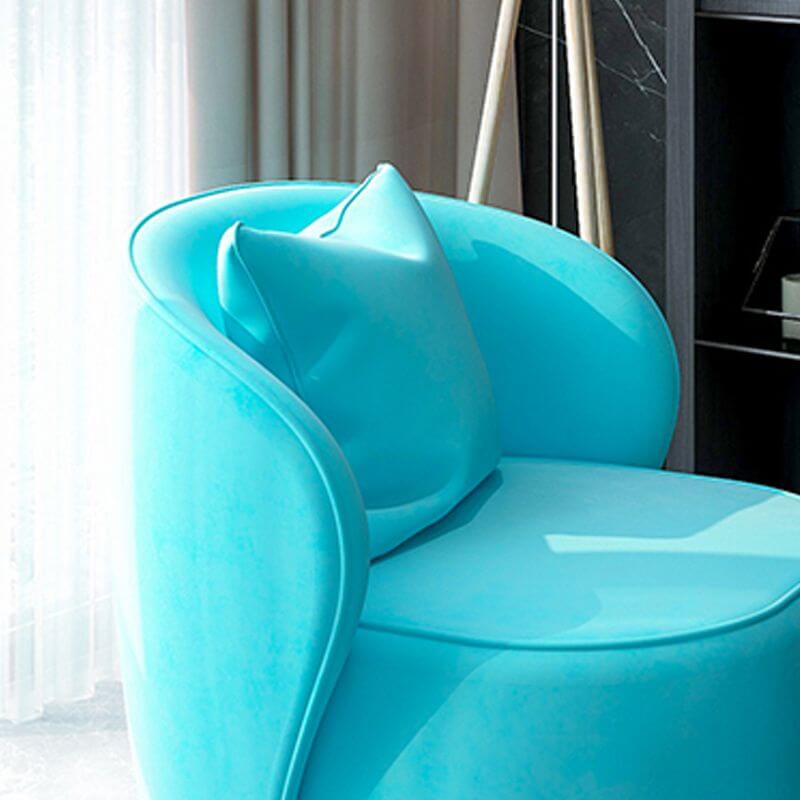 Luxury Velvet Upholstered Armless Chair 31.5