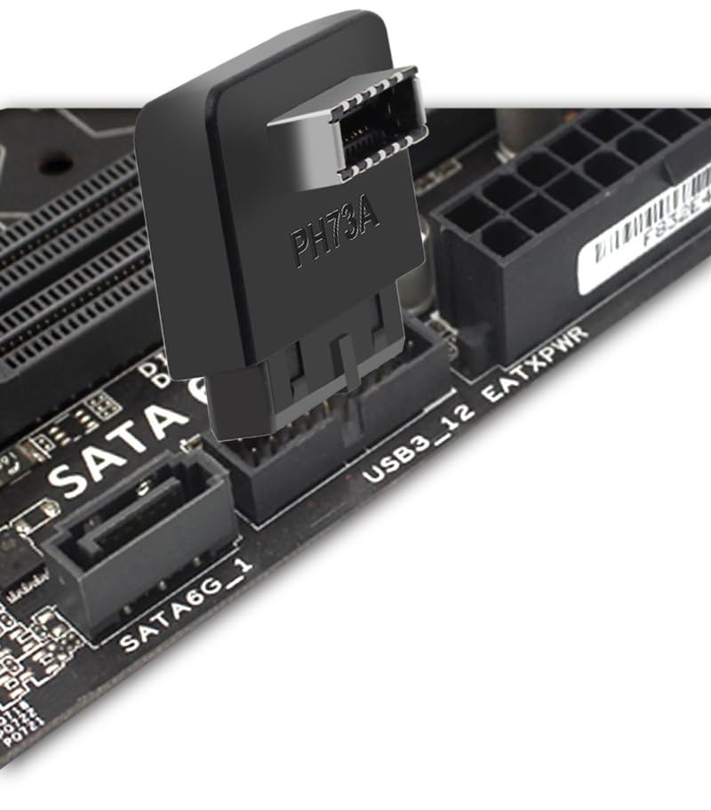 Lilila-ree USB 3.2 Gen1 to Gen2 Adapter - Type-C Motherboard Converter for PC Builds
