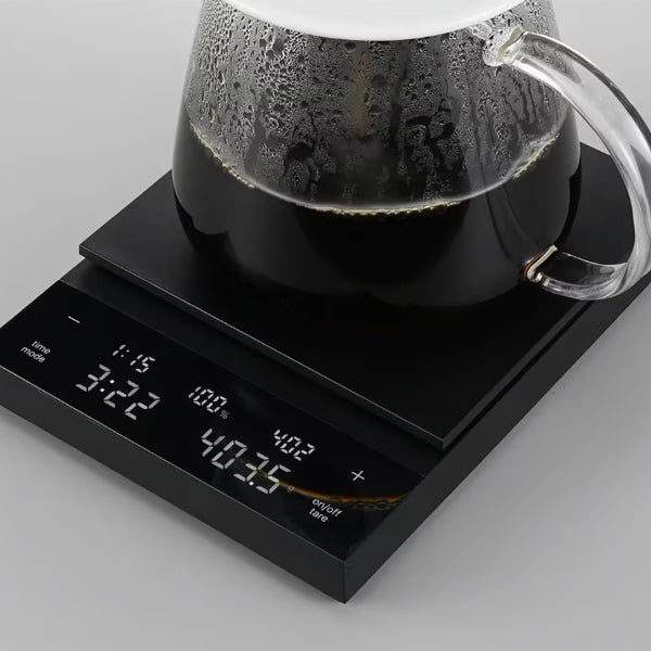 Hario Polaris Digital Coffee Scale with Timer - Precision Weighing for Pour Over, Espresso & Brewing - Perfect for Home Baristas & Coffee Enthusiasts