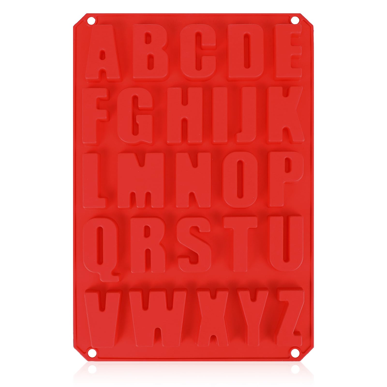 Non-Stick Silicone Alphabet Cake Molds - A-Z Letter Chocolate Baking Molds for DIY Desserts, Cupcakes & Ice Cubes | Perfect for Birthday Cakes, Wedding Decorations & Kitchen Baking Accessories