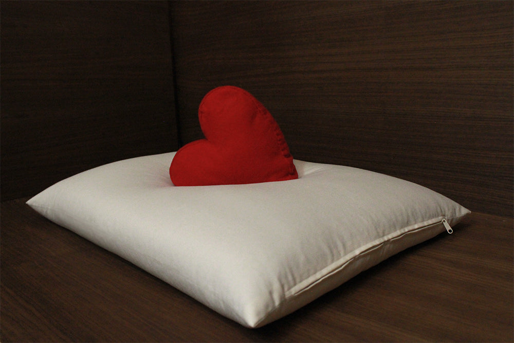 Organic Buckwheat Hull Pillow for Neck & Back Support - Natural, Adjustable & Hypoallergenic - Perfect for Side Sleepers, Pain Relief & Better Sleep
