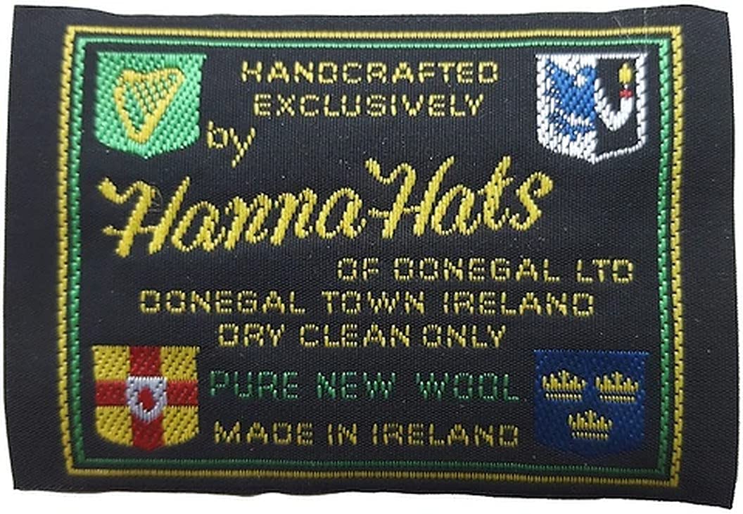 Authentic Irish Donegal Tweed Walking Hat for Men - Classic Hanna Hats for Outdoor Adventures, Hiking & Travel