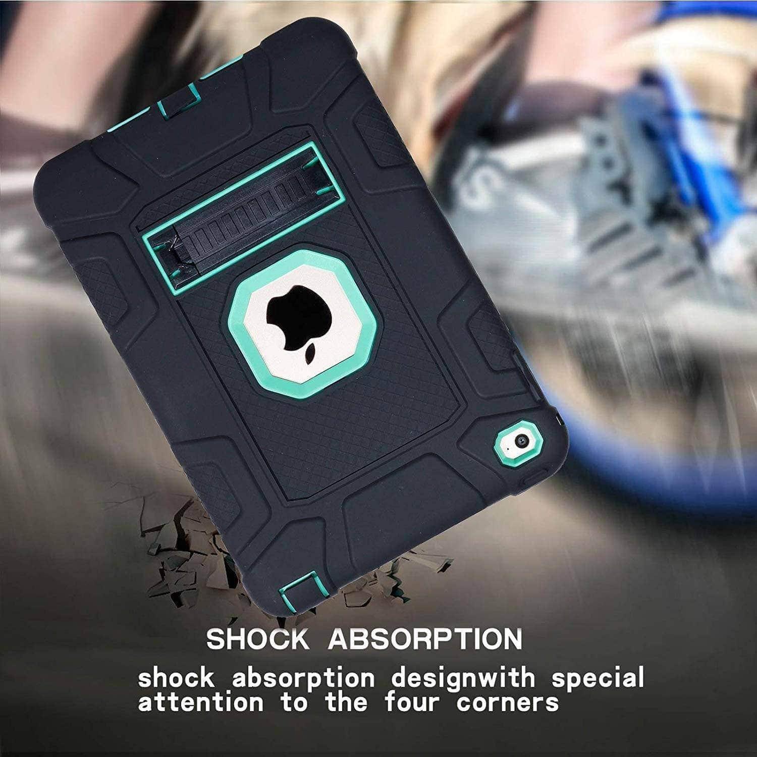 iPad Mini 5 Case with Kickstand - Shockproof Protective Cover for iPad Mini 5th Generation - Perfect for Work, Travel & Entertainment