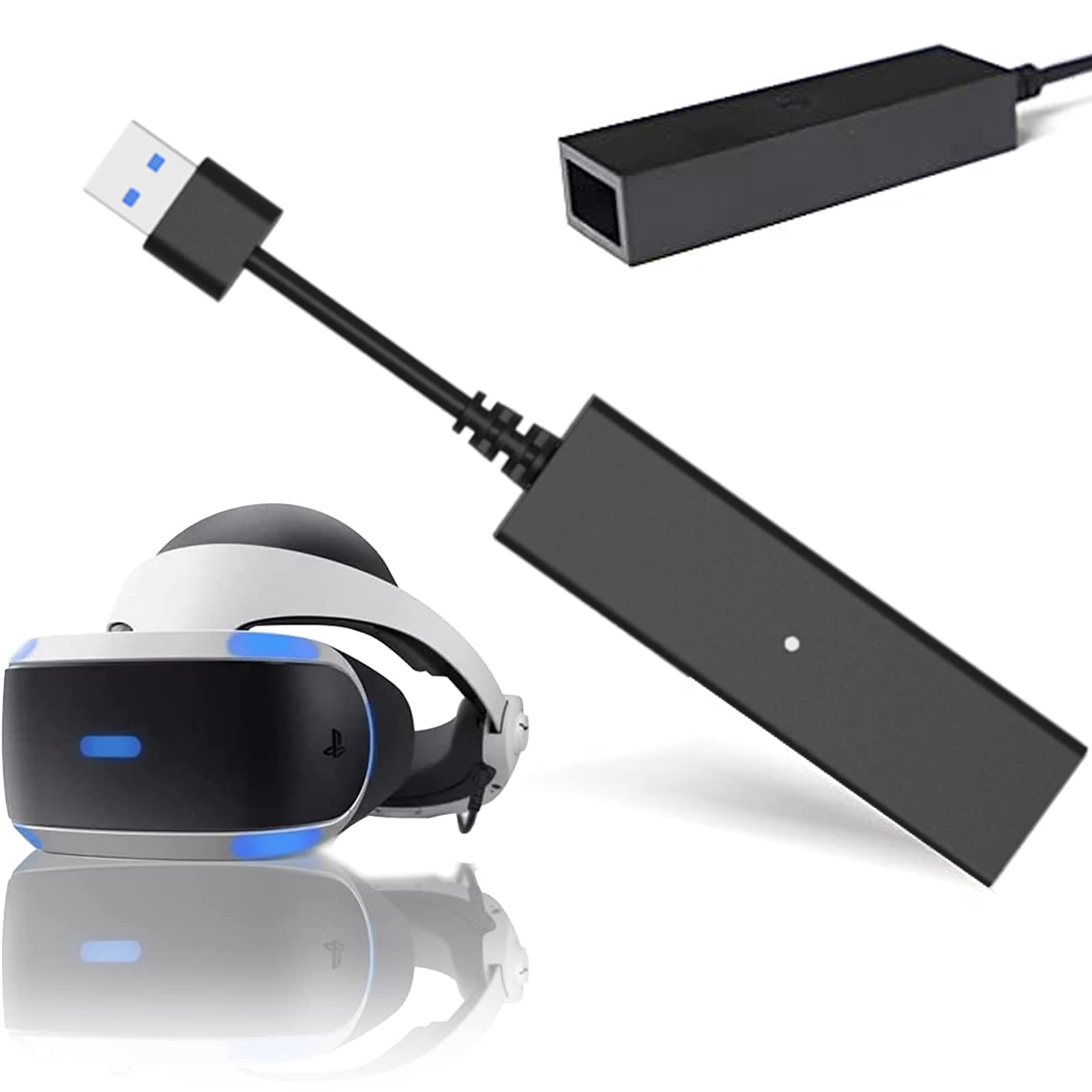 PS VR Mini Camera Adapter for PS5 & PS4 | PSVR to PS5 Converter Cable | Play VR Games on PlayStation 5 & 4 | Perfect for Virtual Reality Gaming & Streaming