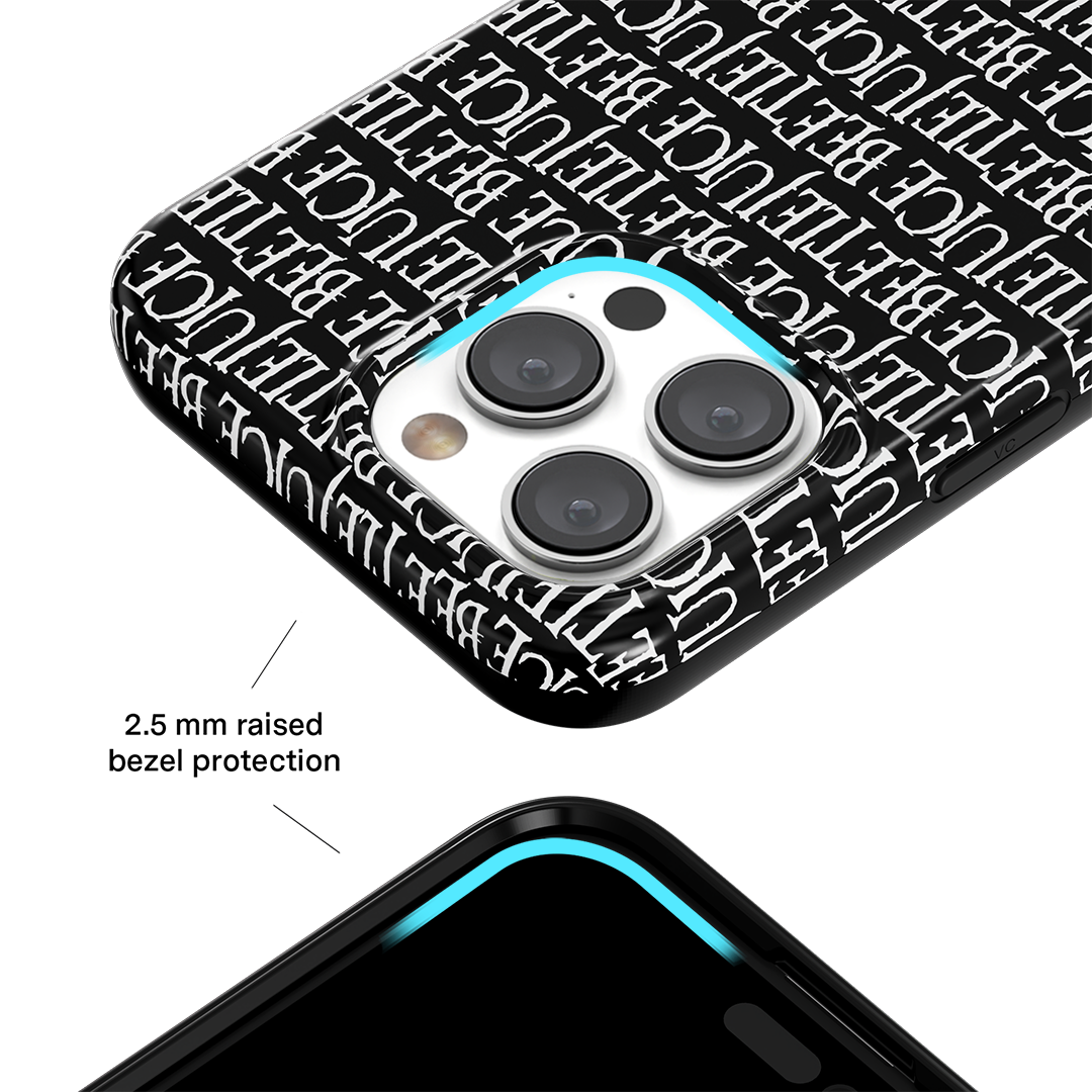 Beetlejuice iPhone Case - Premium Protective Cover for iPhone 13/14/15 - Unique Movie Inspired Design - Perfect for Halloween, Cosplay, and Movie Fans