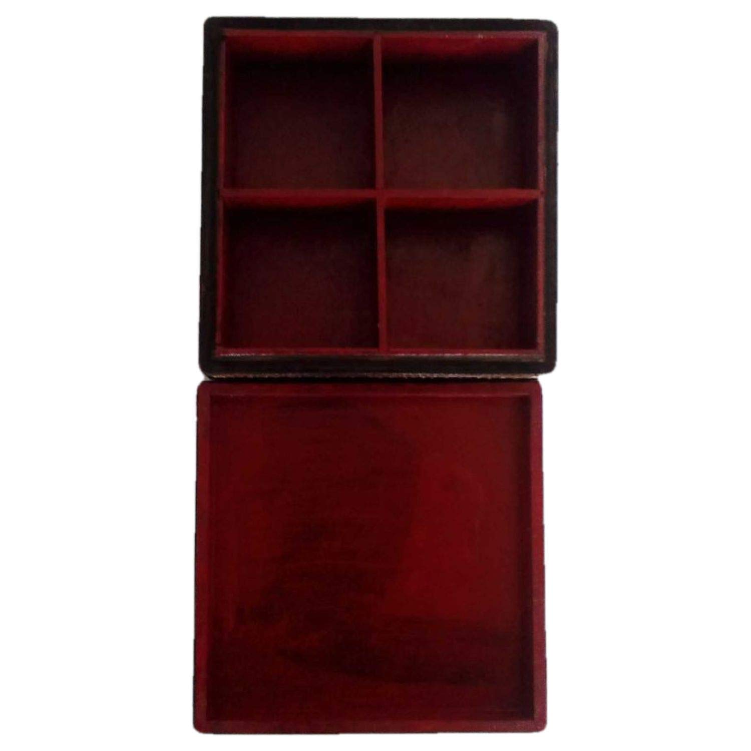 Handmade Jewelry Organizer Box - Premium Wooden Jewelry Storage Box for Women | Award-Winning Indian Artisan Crafted | Perfect for Travel, Home Decor & Gift Giving