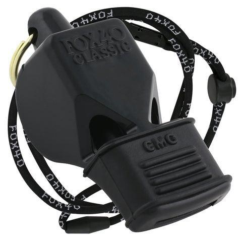 Fox 40 Classic CMG Whistle with Lanyard - Loud Referee Sports Whistle for Soccer, Football, Coaching, Lifeguards & Emergency Situations