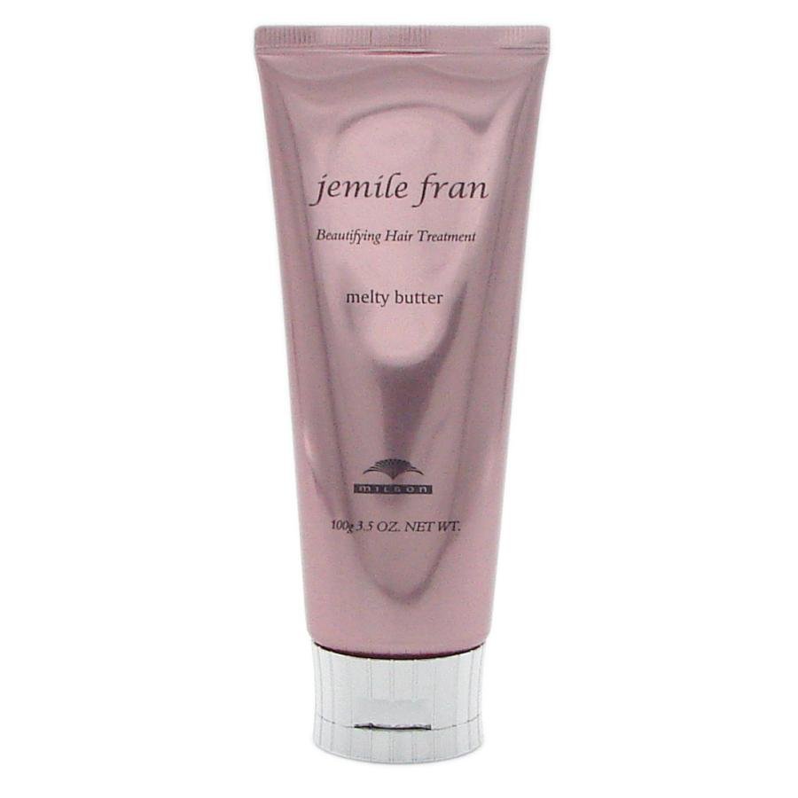 Milbon Jemile Fran Melty Butter No Rinse Hair Treatment 100g - Deep Conditioning Hair Mask for Dry, Damaged Hair - Perfect for Salon-Quality At-Home Hair Care & Post-Color Treatment