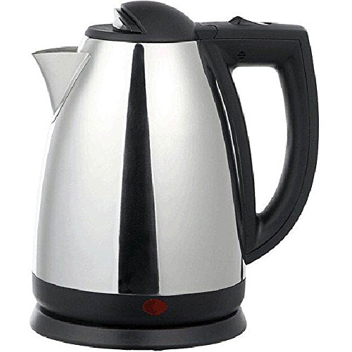 Brentwood Electric Tea Kettle - Fast Boiling Stainless Steel Water Kettle with Auto Shut-Off - Perfect for Home, Office & Travel Use