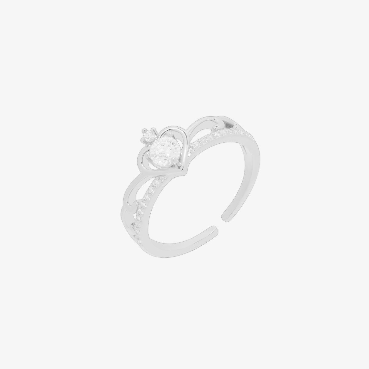 Princess Crown Ring for Women - Elegant Gold & Silver Tiara Jewelry for Parties, Weddings & Cosplay | Perfect Gift for Girls, Brides & Princess Lovers