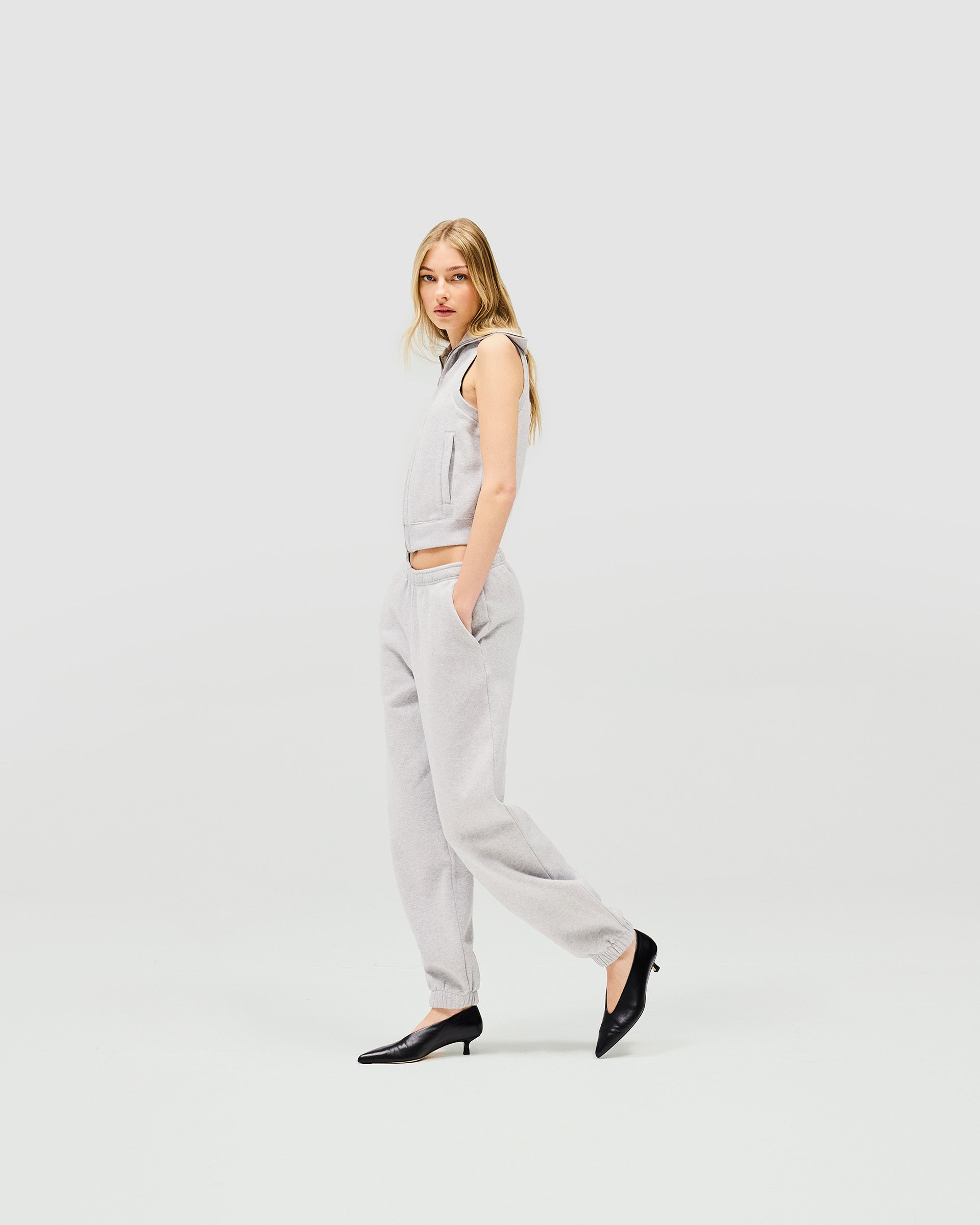 Owners Club Grey Marl Gilet Vest - Lightweight & Stylish for Men & Women - Perfect for Outdoor Activities, Layering & Casual Wear