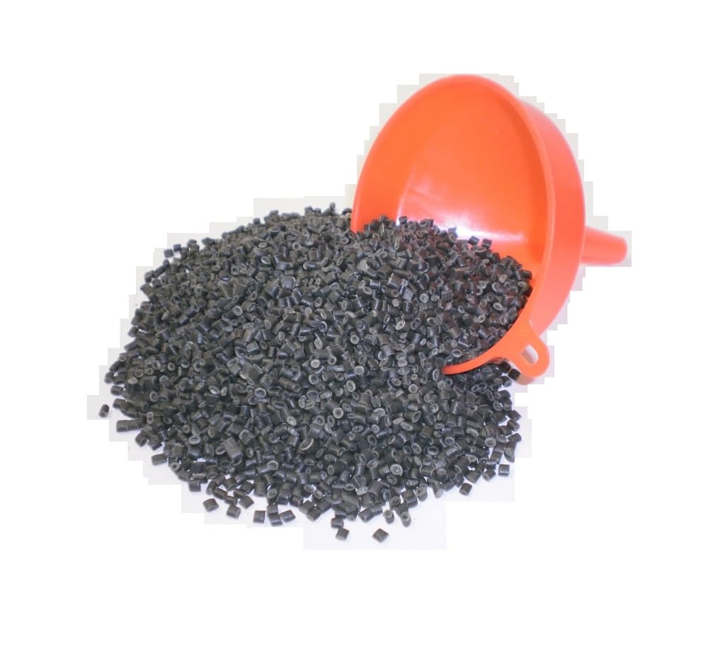HYSKORE #30203 Shooting Rest Bag Fill - 5 lbs Lightweight Granular Plastic Pellets with Funnel for Rifle & Gun Support - Perfect for Hunting, Target Practice & Range Shooting