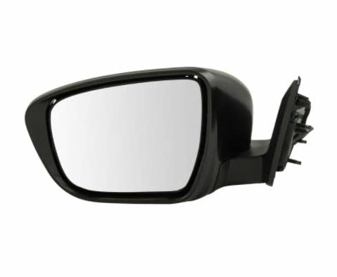 Replacement Mirror Power Smooth Black Driver Side Left LH for Nissan Rogue - Perfect Fit & Easy Installation, Ideal for Daily Commuting & Road Trips