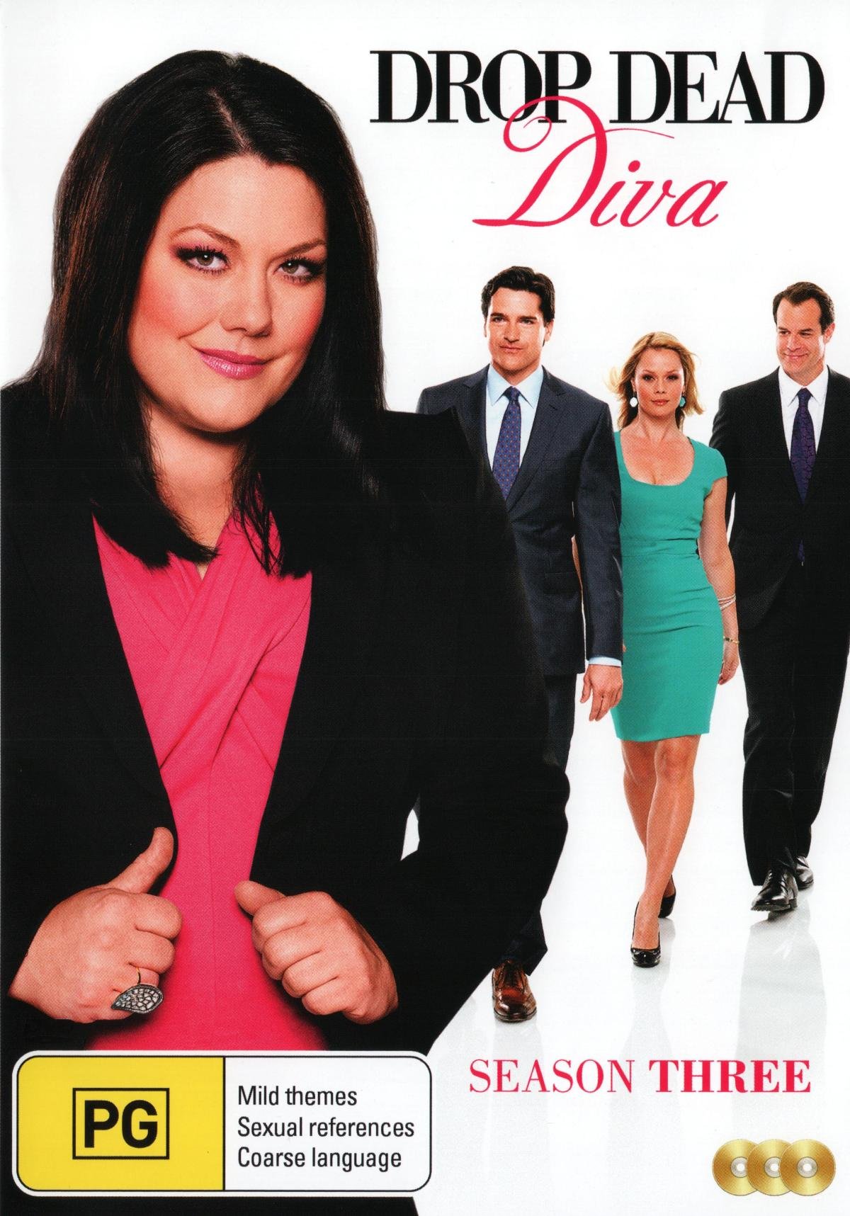 Drop Dead Diva Season 3 DVD Box Set - PAL Region 4 Import (Australia) - Perfect for Drama Lovers & TV Show Collectors