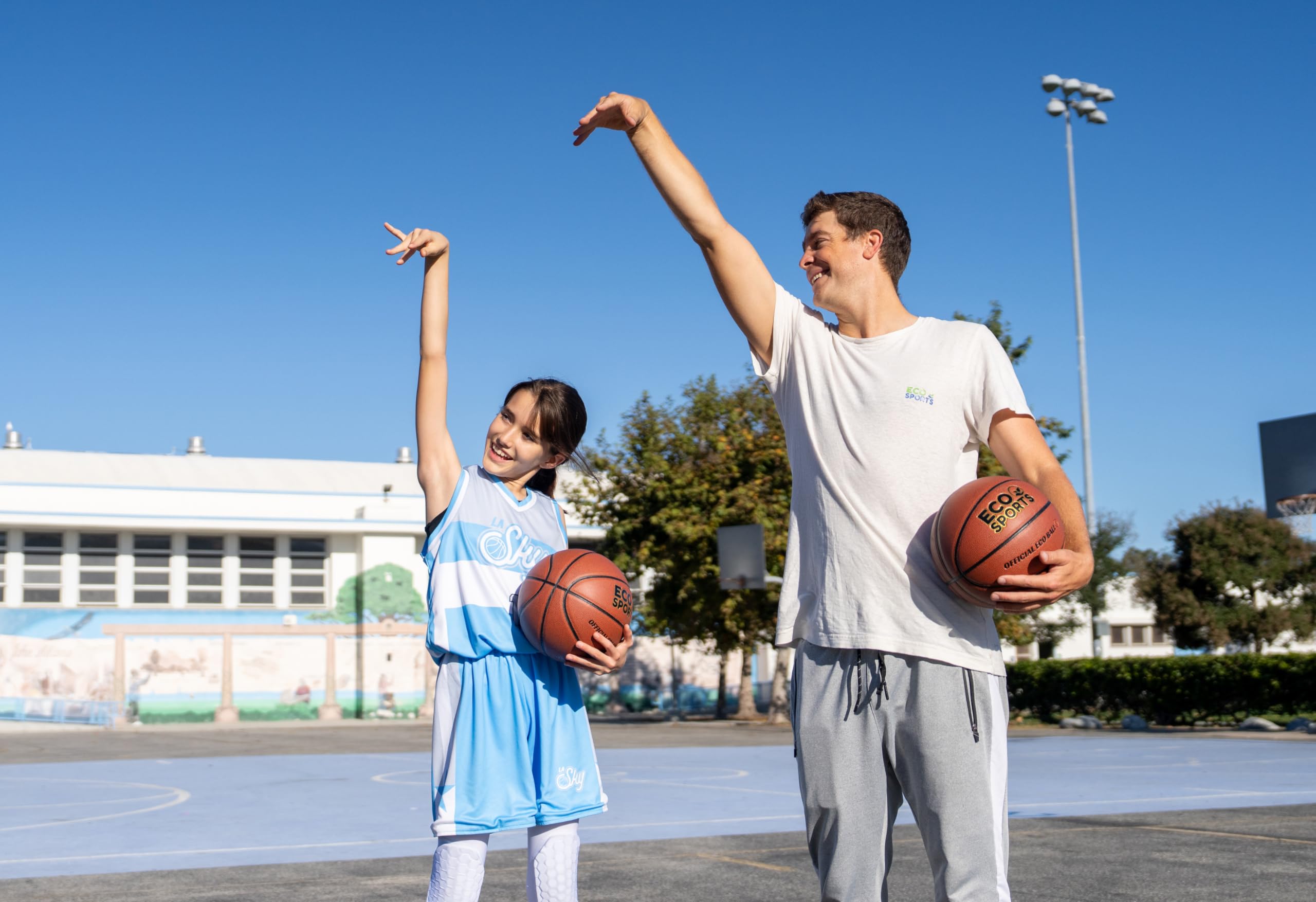 Eco-Friendly Indoor Basketballs - Durable & Safe for Home Play