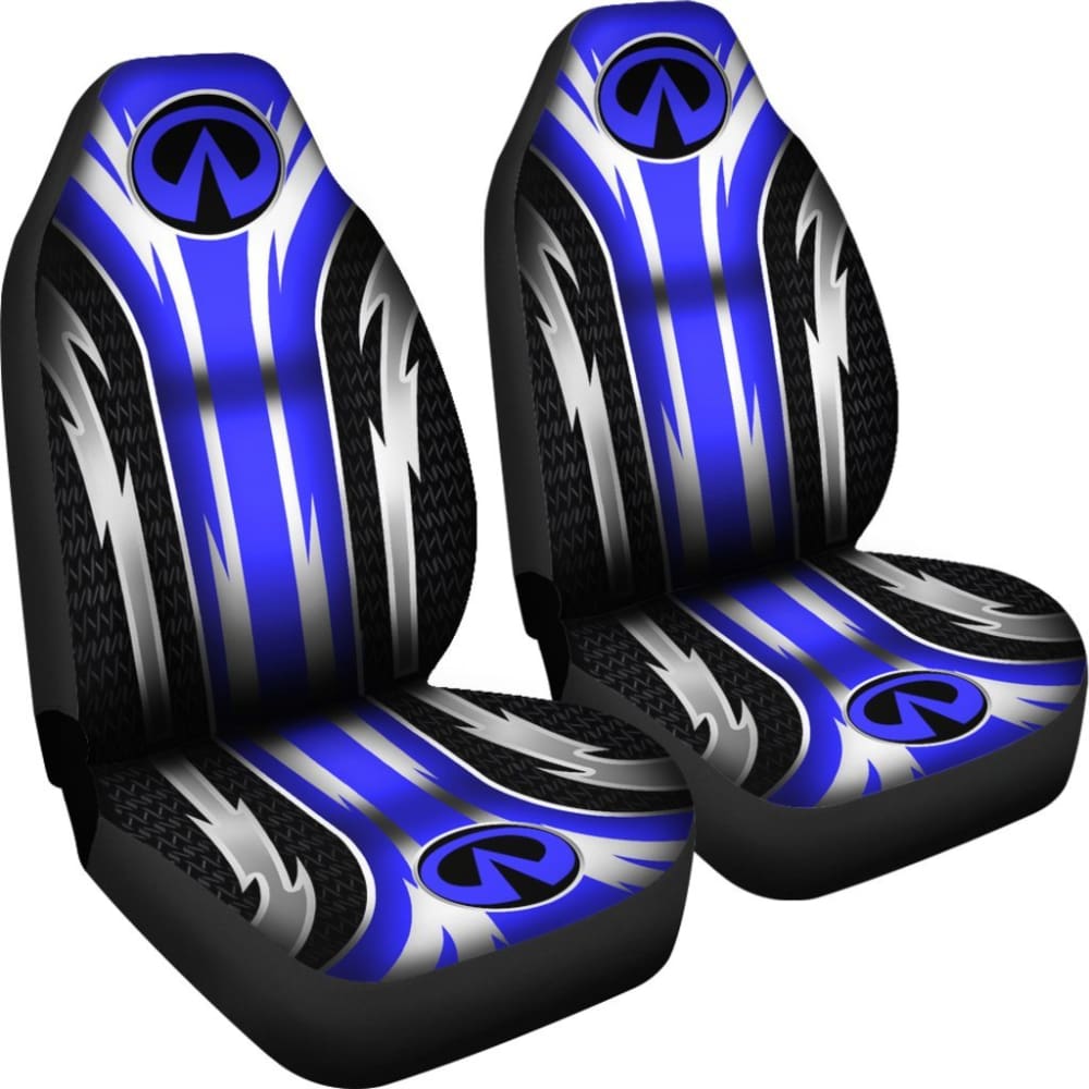Premium 2-Piece Front Seat Covers for Infiniti - Navy Blue (Part #144627) | Universal Fit for Most Infiniti Models | Perfect for Car Protection & Interior Upgrade | Great for Daily Commute, Road Trips & Family Use