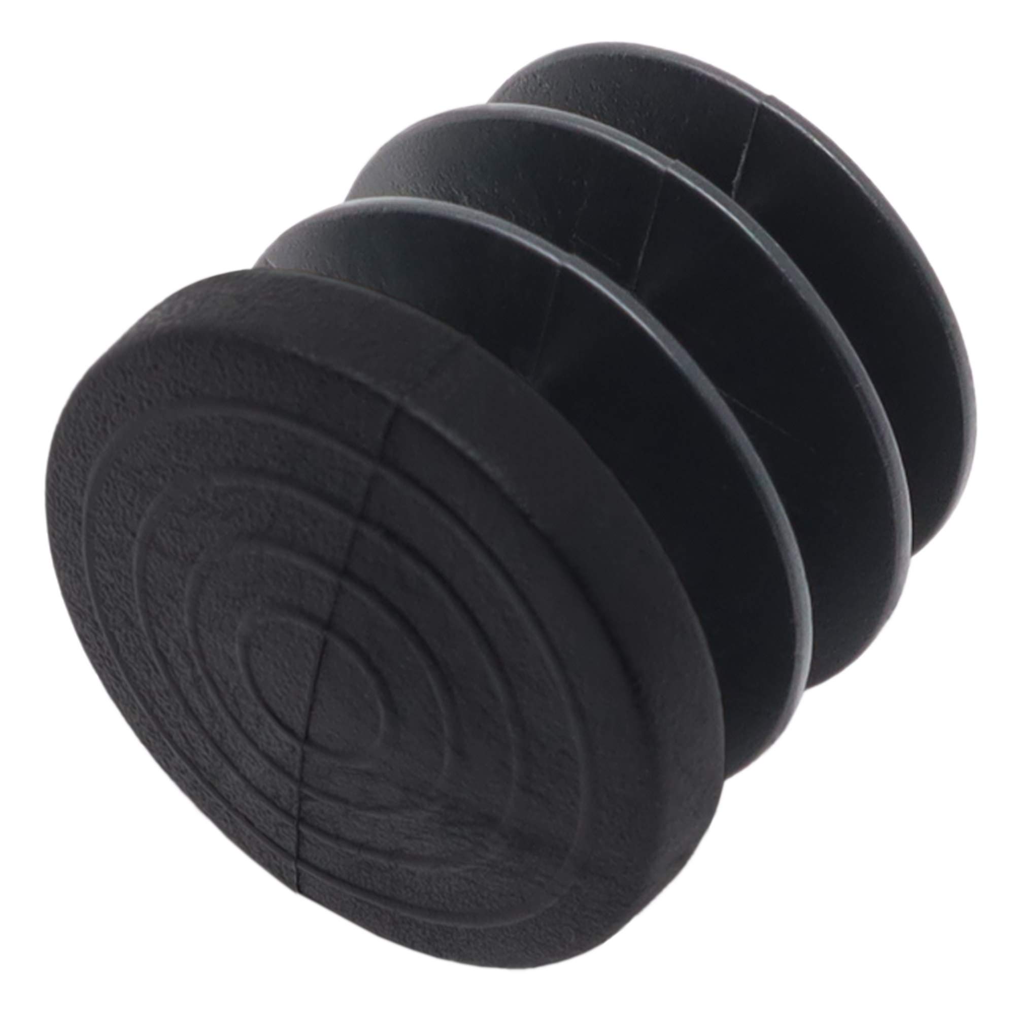16 Pack Black Lamellar Plugs Ø25mm - High Quality Wall Anchors for Heavy Duty Hanging & Shelving (Perfect for Drywall, Concrete & Masonry)