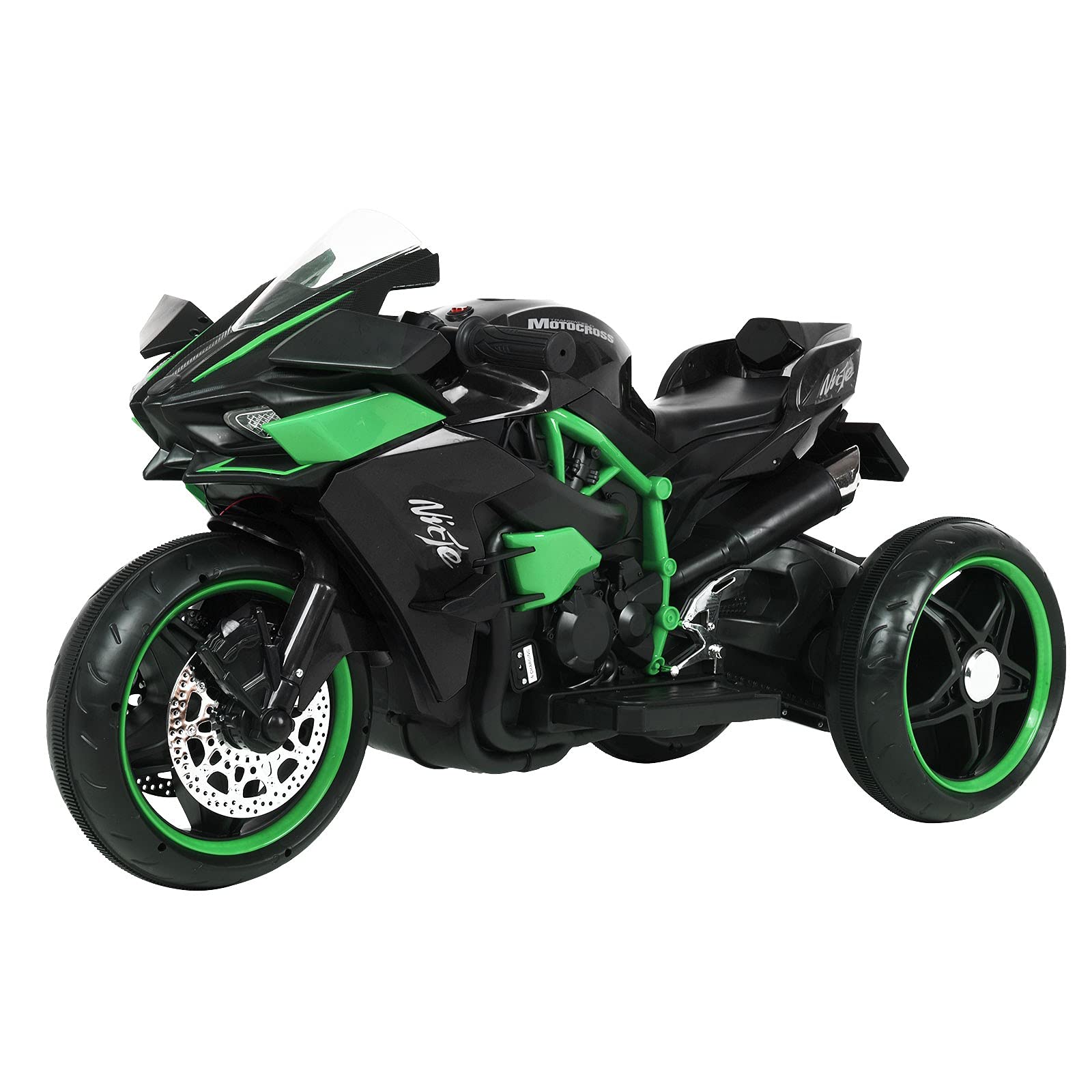 12V Kids Ride-On Motorcycle Toy with Lights & Music for Boys & Girls - Outdoor Play