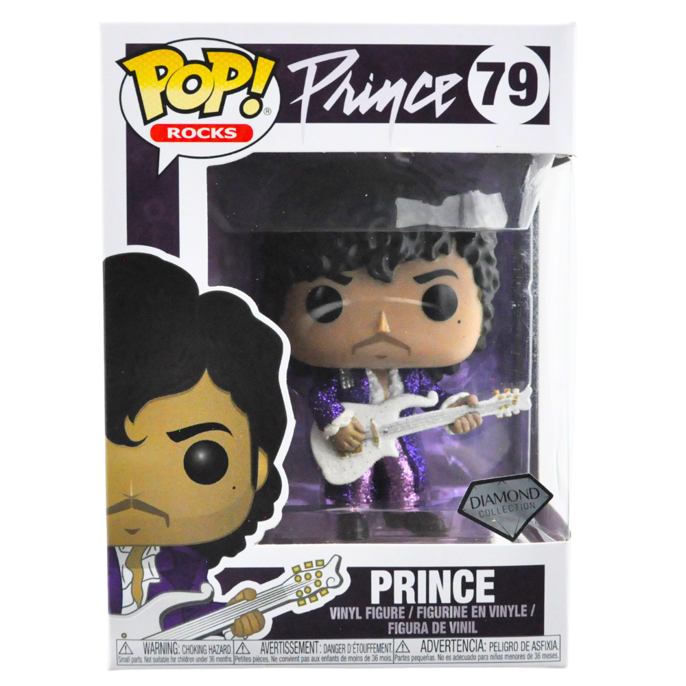 Funko Pop! Prince Diamond Collection Vinyl Figure #79 - Exclusive Collectible for Music Fans & Pop Culture Enthusiasts - Perfect for Display, Gifts & Home Decor