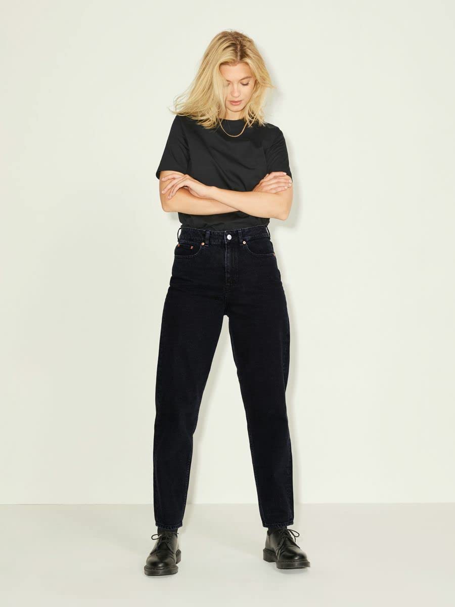 JJXX Women's High Waist Stretch Denim Jeans - Slim Fit, Comfortable & Fashionable for Casual Wear, Work & Everyday Outfits