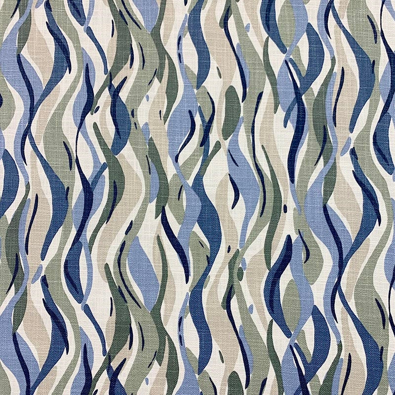 Frankie Earthen Blue Green Mag Fabrics - Premium Quality Cotton Fabric for DIY Crafts, Quilting & Home Decor Projects - Perfect for Sewing, Upholstery and Fashion Design