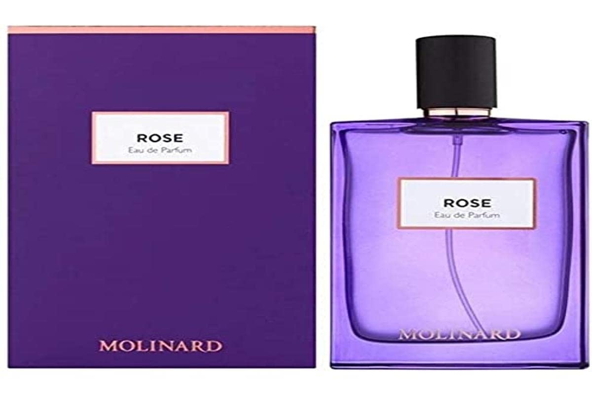 Molinard Rose Eau de Parfum for Women - 75ml Floral Fragrance with Long-Lasting Scent - Perfect for Date Nights, Special Occasions & Daily Wear