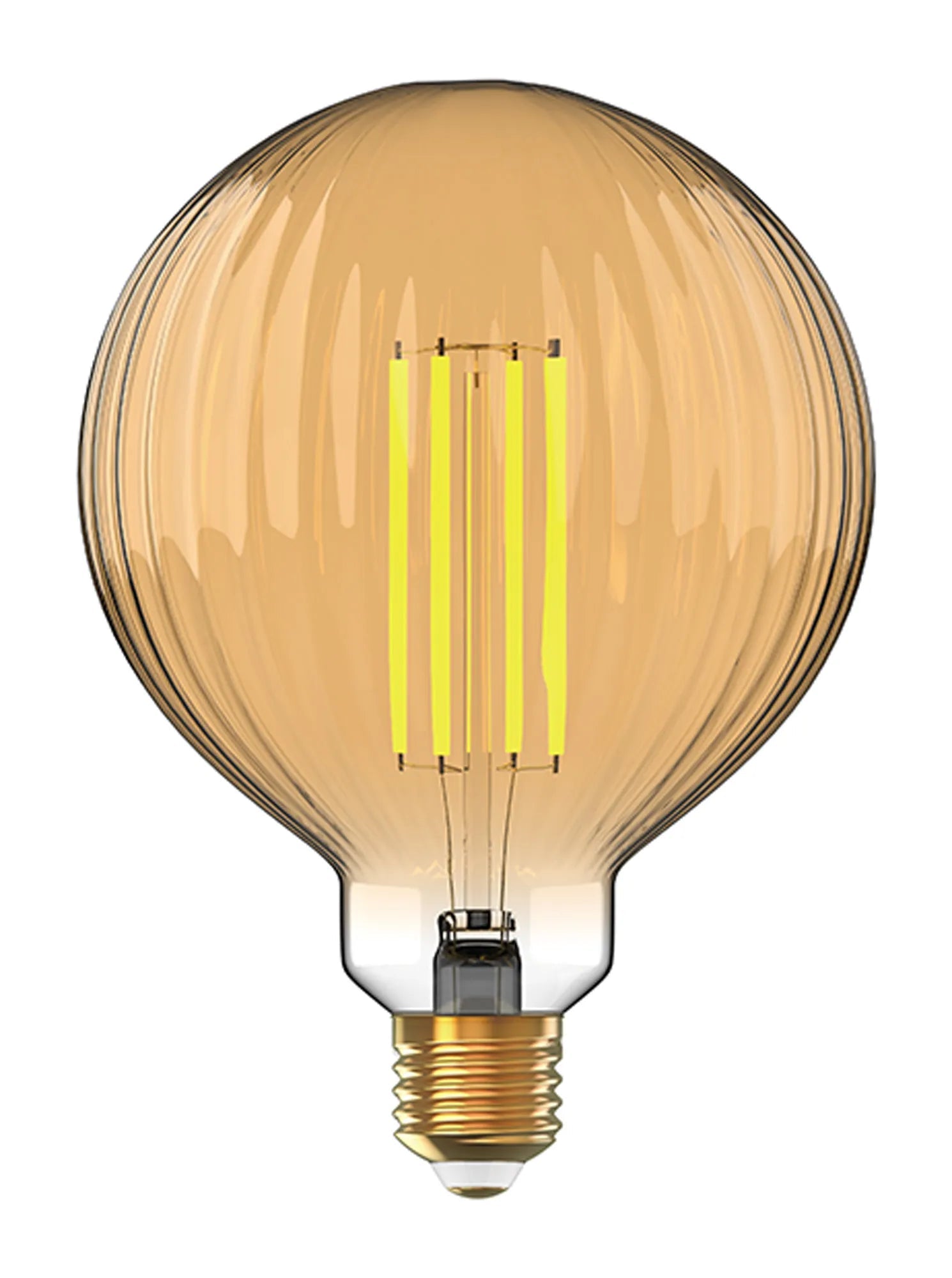 Classic Style LED Globe Light Bulb 120mm E27 Dimmable 6.5W 2100K Extra Warm White 400lm 3 Years Warranty - Perfect for Bedroom, Living Room, Restaurant and Cafe Ambient Lighting