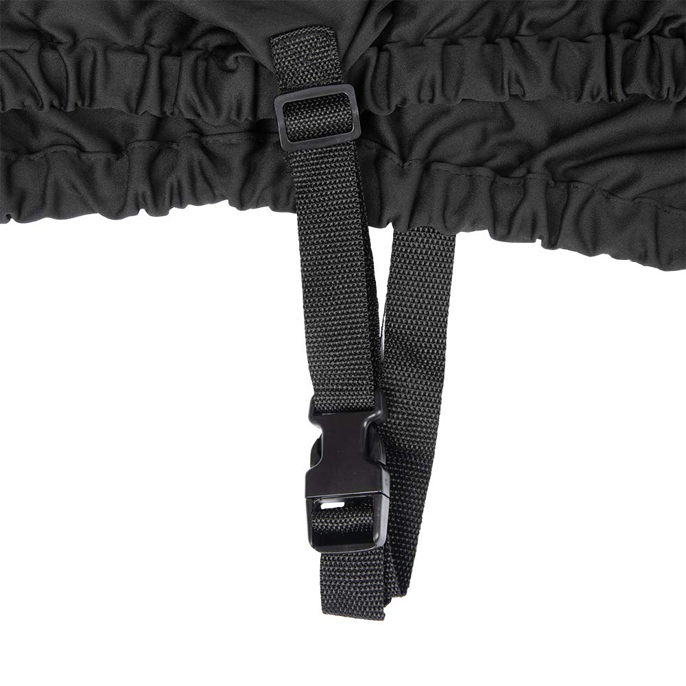 Premium Oxford Protex Stretch Outdoor Motorcycle Cover - Waterproof, UV Resistant, All-Weather Protection for Bikes, Cruisers & Scooters - Perfect for Garage, Travel & Outdoor Storage