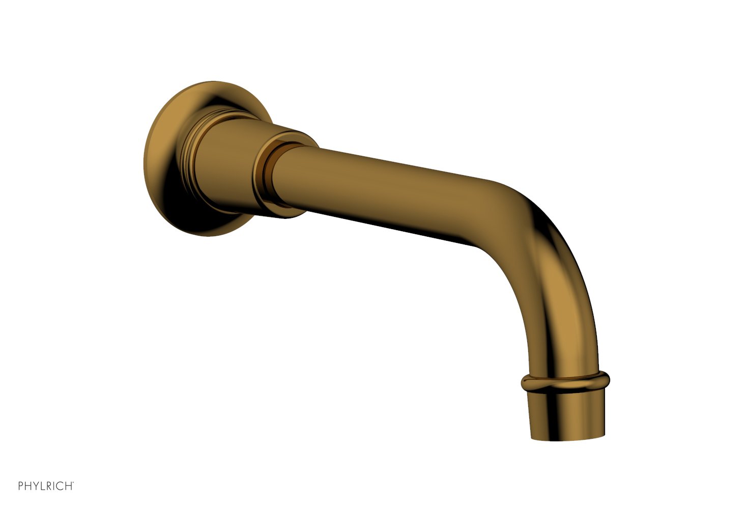 HEX MODERN Wall Mount Tub Spout 3 555 - Sleek Chrome Finish for Modern Bathrooms | Perfect for Shower and Bathtub Faucet Replacement