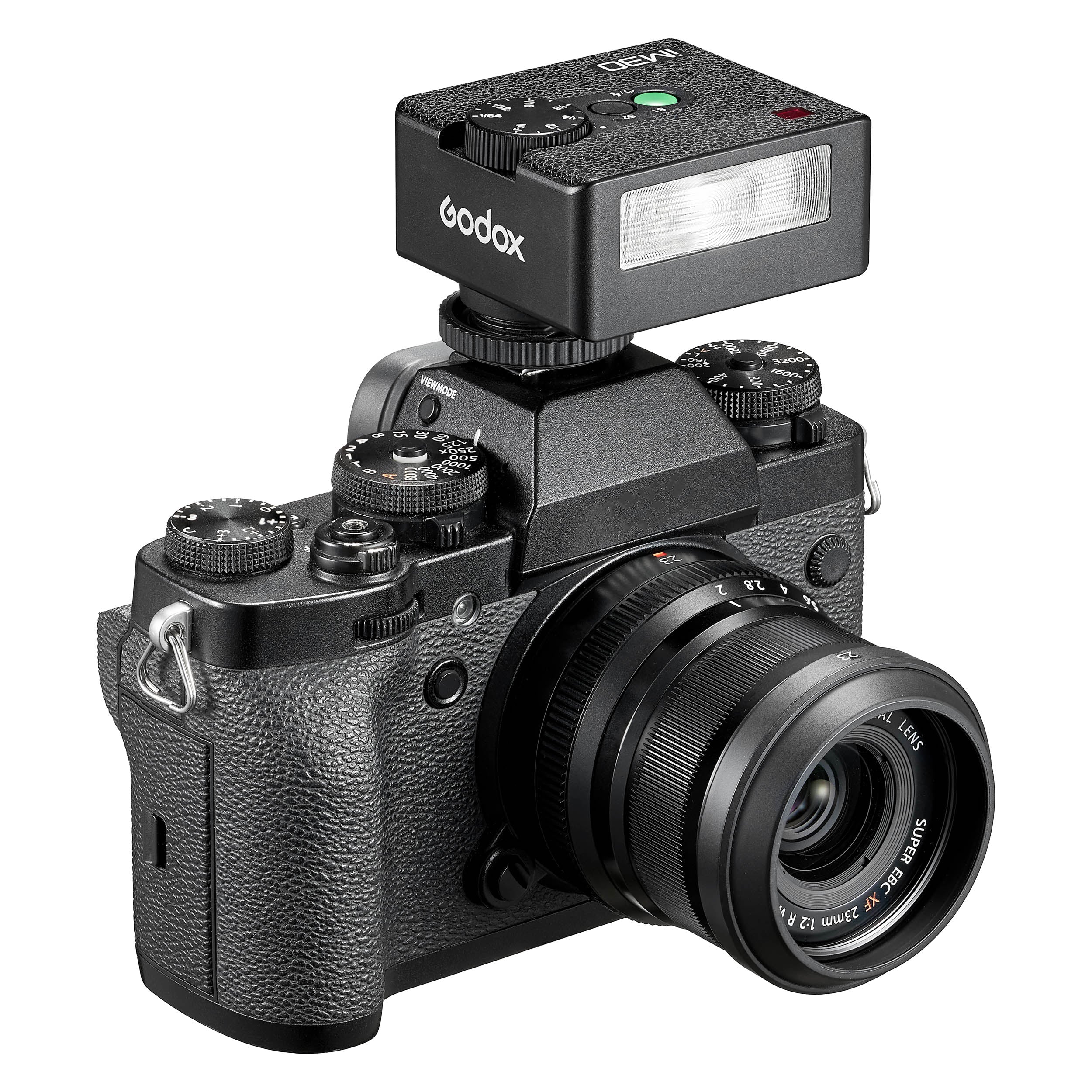 iFlash iM30 Compact Manual Camera Flash for DSLR & Mirrorless Cameras - Perfect for Portrait, Wedding, and Event Photography