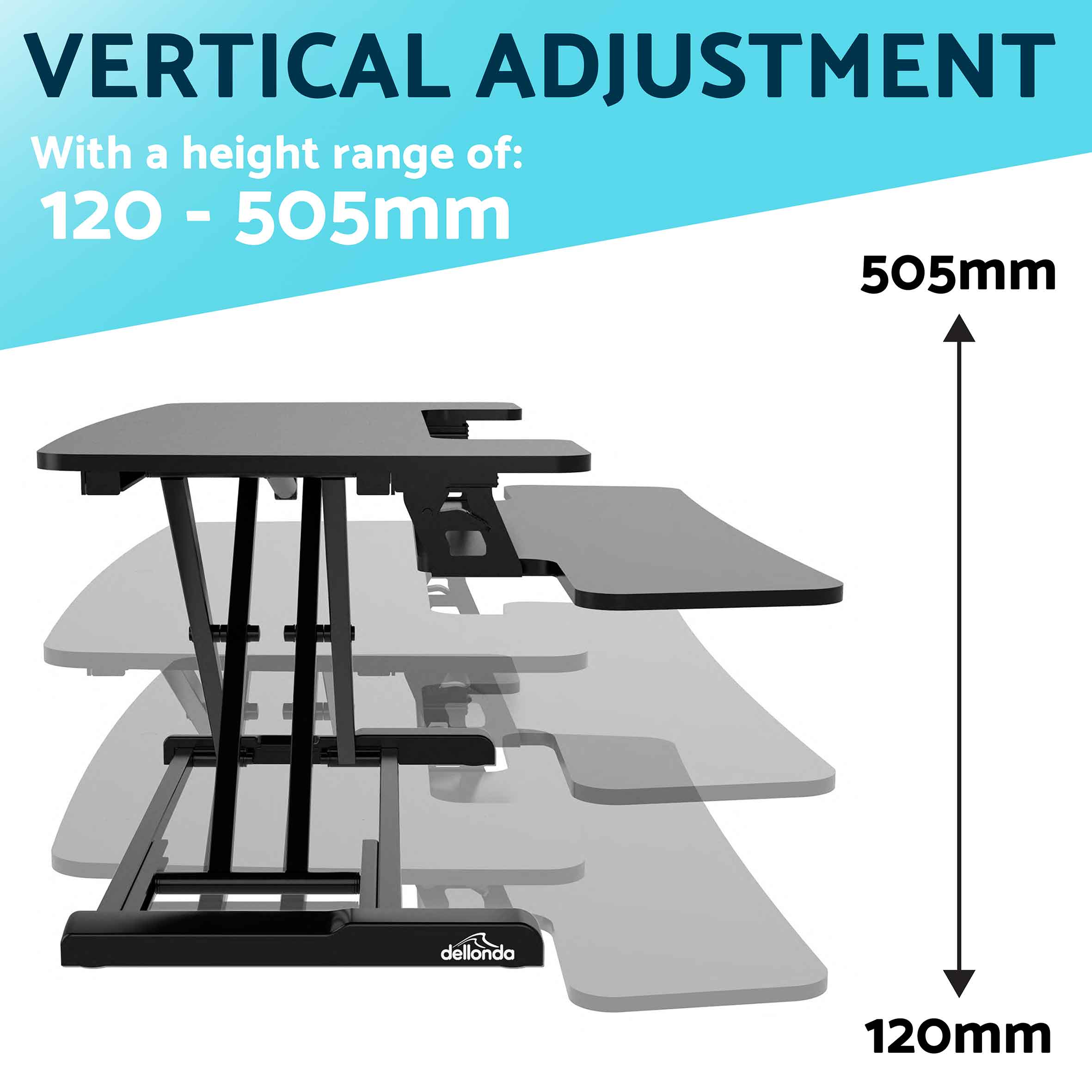 Adjustable Standing Desk Converter - 35