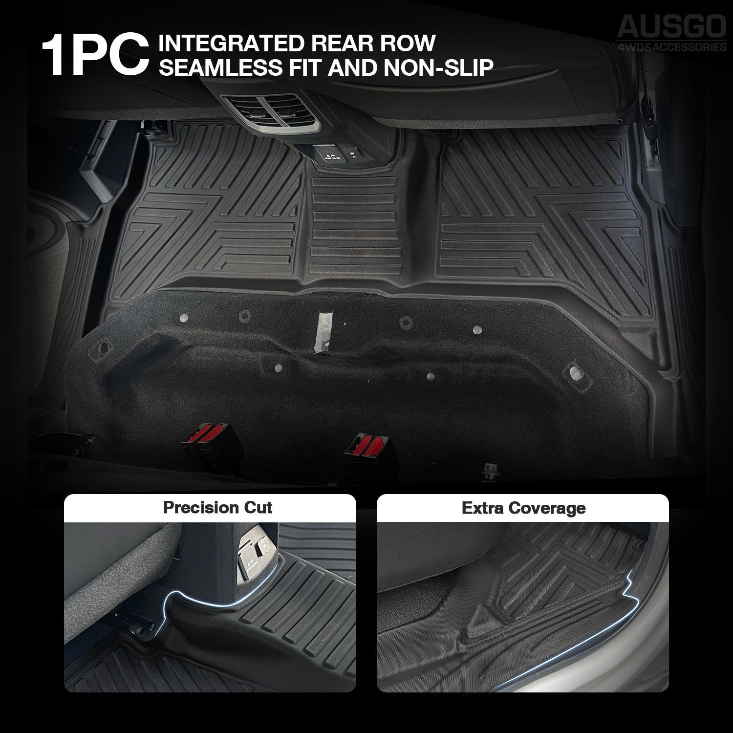 5D Custom Fit Car Floor Mats for GWM Cannon 2020-2023 - All-Weather Protection, Non-Slip Design - Perfect for Off-Roading, Daily Commuting & Family Road Trips