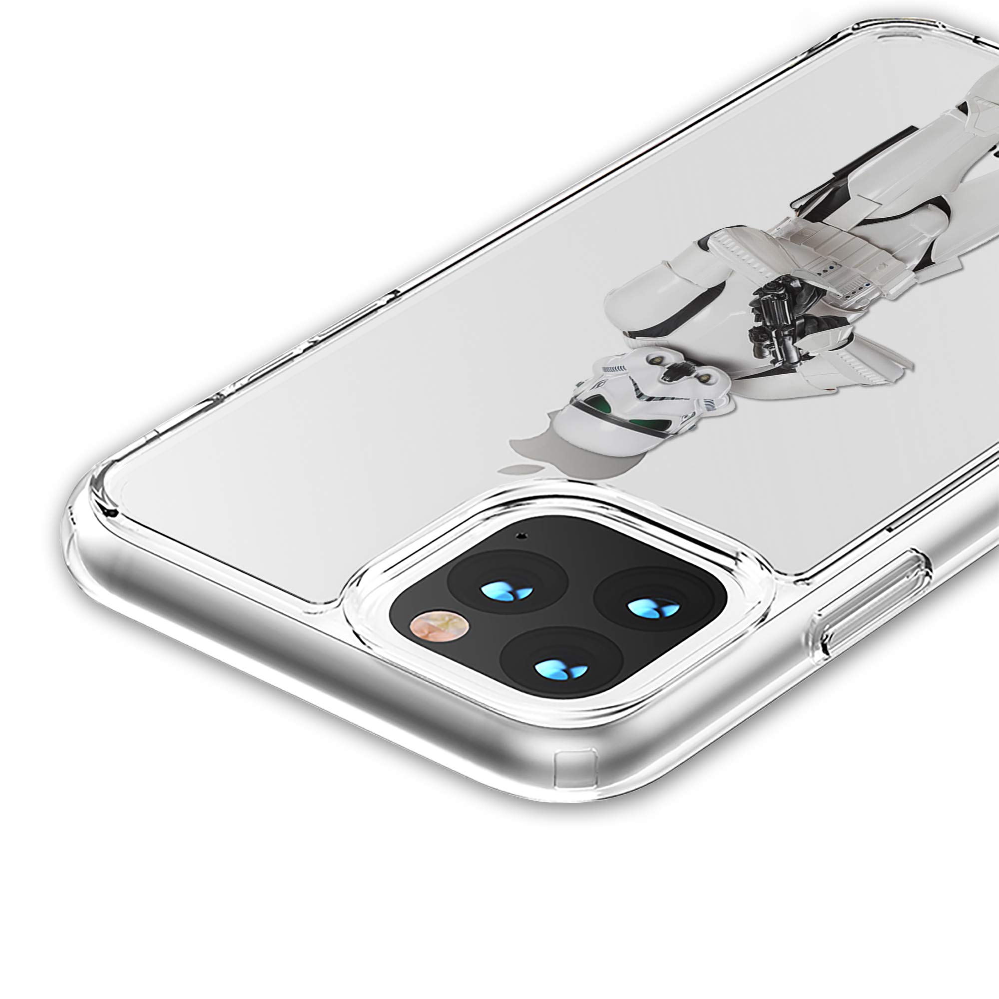 **Star Wars Stormtrooper Hybrid Case for iPhone 13 - Shockproof & Slim Design - Perfect for Fans & Everyday Protection (Compatible with iPhone 13 SN199)**