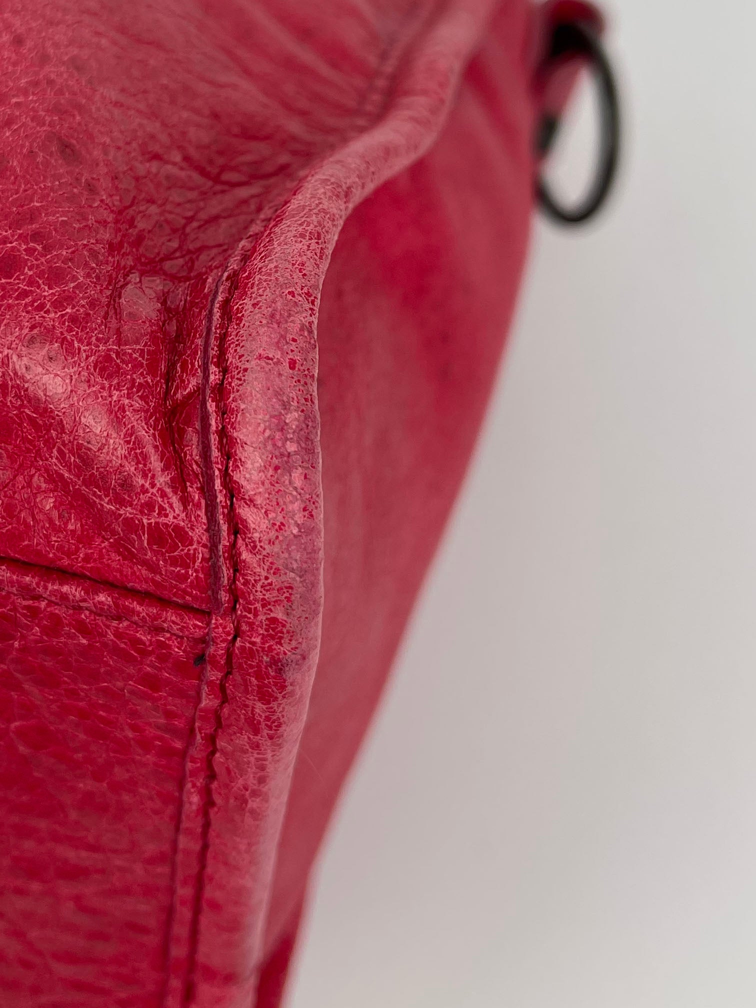 Balenciaga Medium Pink City Bag - Luxury Leather Handbag for Women | Perfect for Everyday Use, Work & Travel