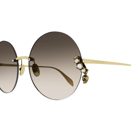 Alexander McQueen AM0418S 002 Sunglasses - Luxury Designer Shades for Men & Women | Perfect for Outdoor Activities, Travel & Fashion Statements