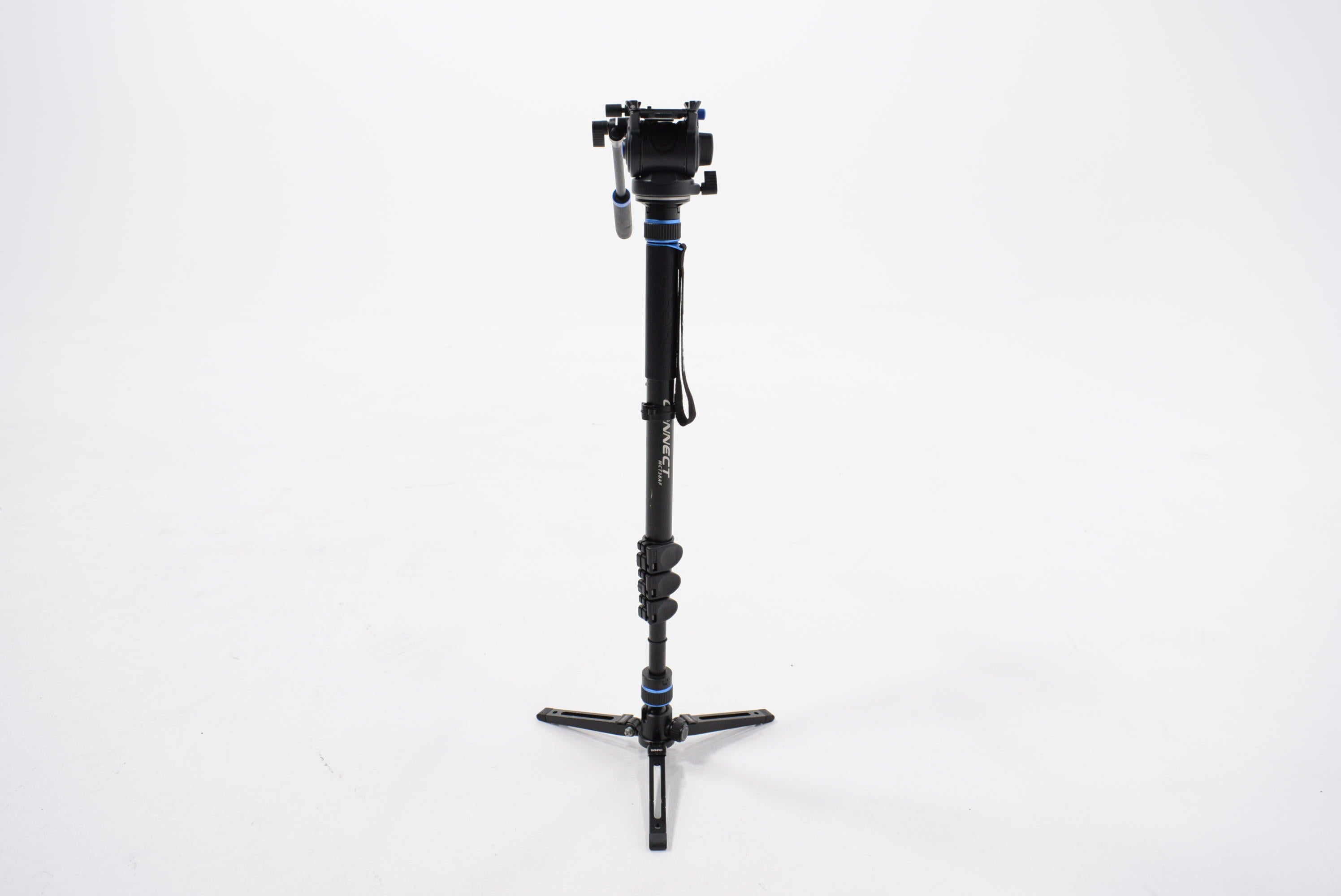 Benro MCT38AF Connect Video Aluminum Monopod with Flip Locks - Lightweight & Adjustable Camera Stand for DSLR, Mirrorless, and Video Cameras - Perfect for Travel, Sports, and Outdoor Photography