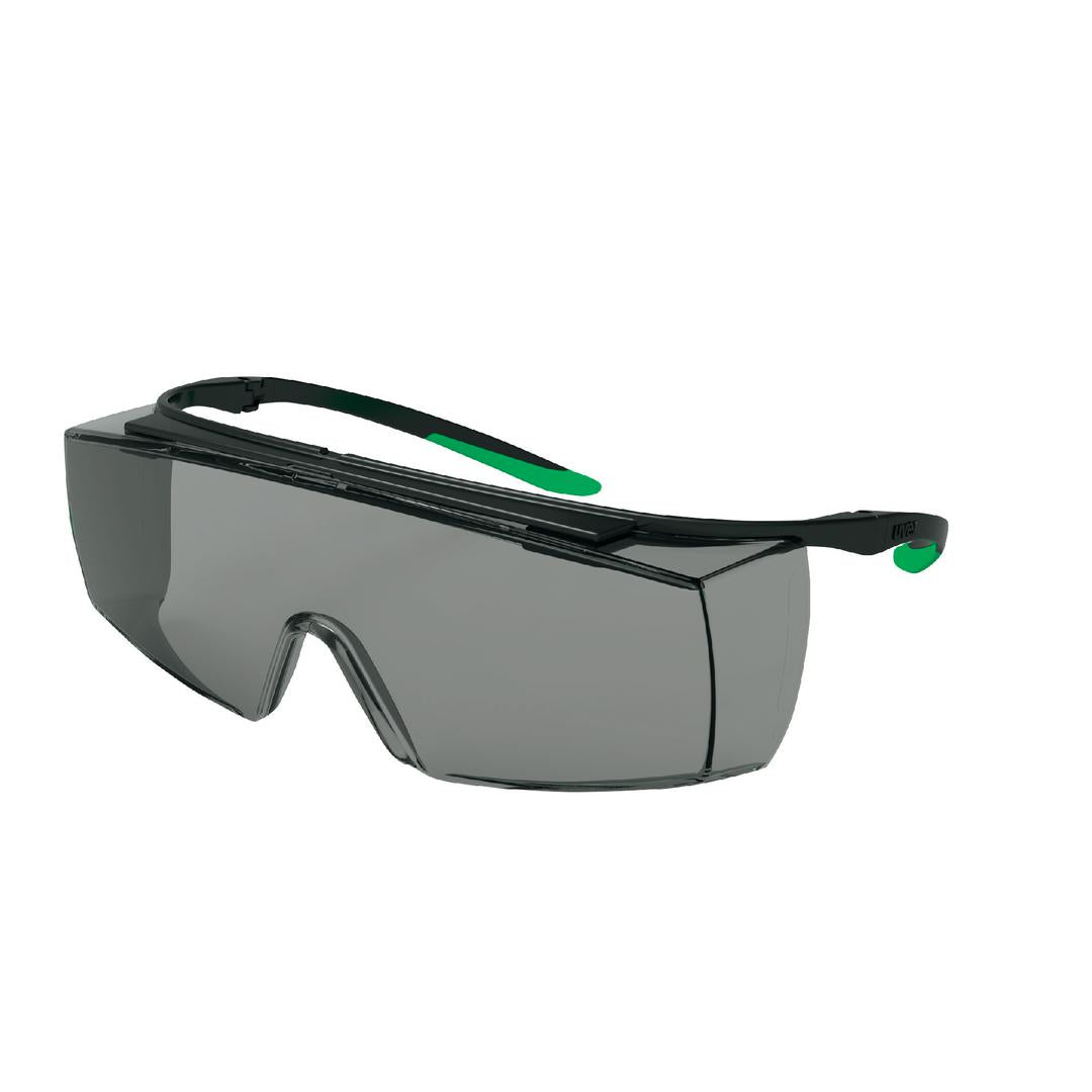 Uvex Super F OTG Welding Goggles - Anti-Fog, Chemical Resistant Safety Glasses (Model 9169541) for Metalworking, Construction & DIY Projects