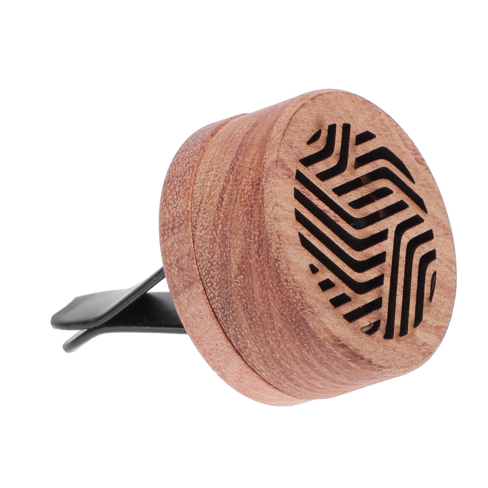 Garneck 1Pc Wood Car Essential Oil Diffuser - Aromatherapy Vent Clip for Stress Relief & Fresh Air in Vehicles, Office, and Home