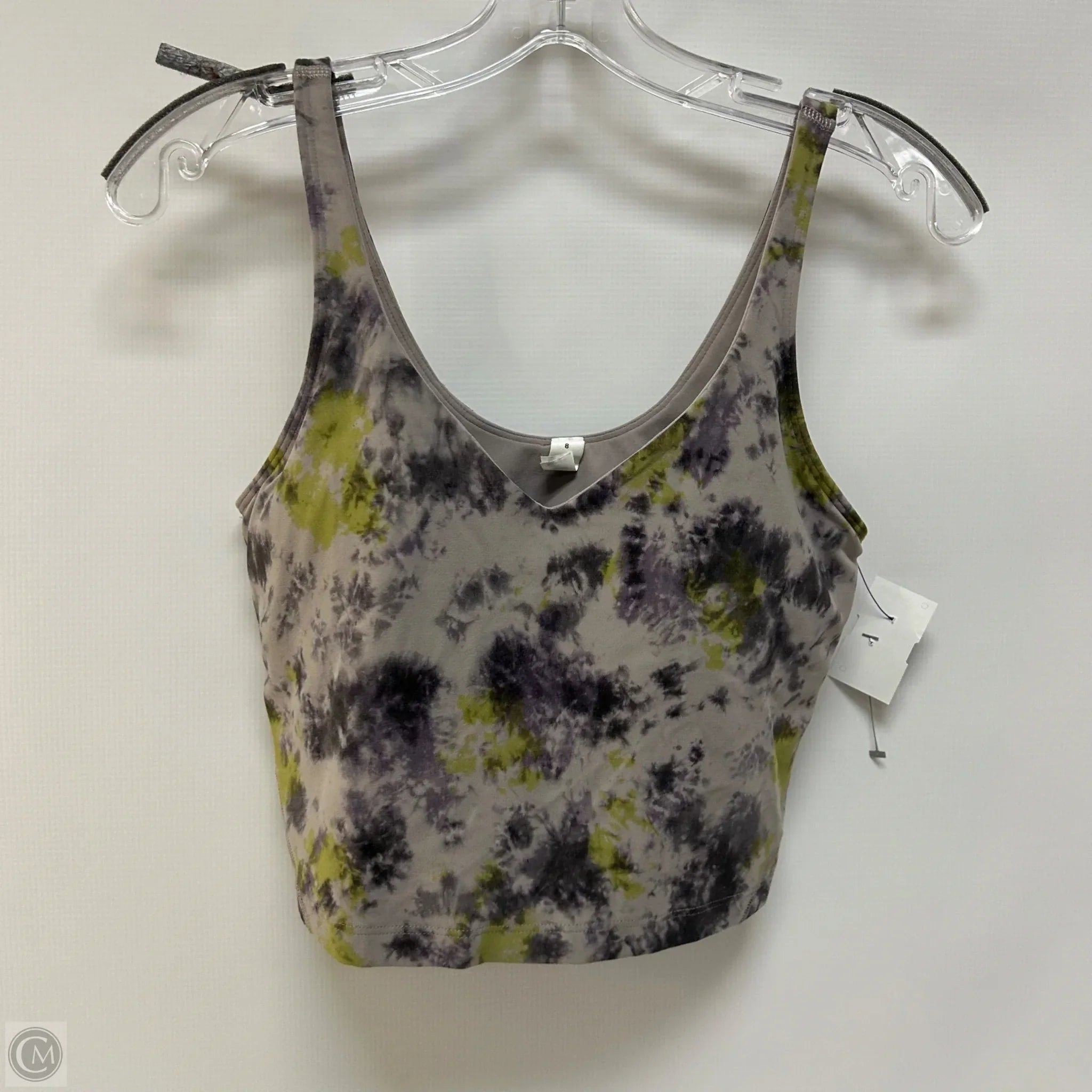 Lululemon Purple Athletic Sports Bra - Size 8 for Women, High Support Workout Top for Running, Yoga & Gym