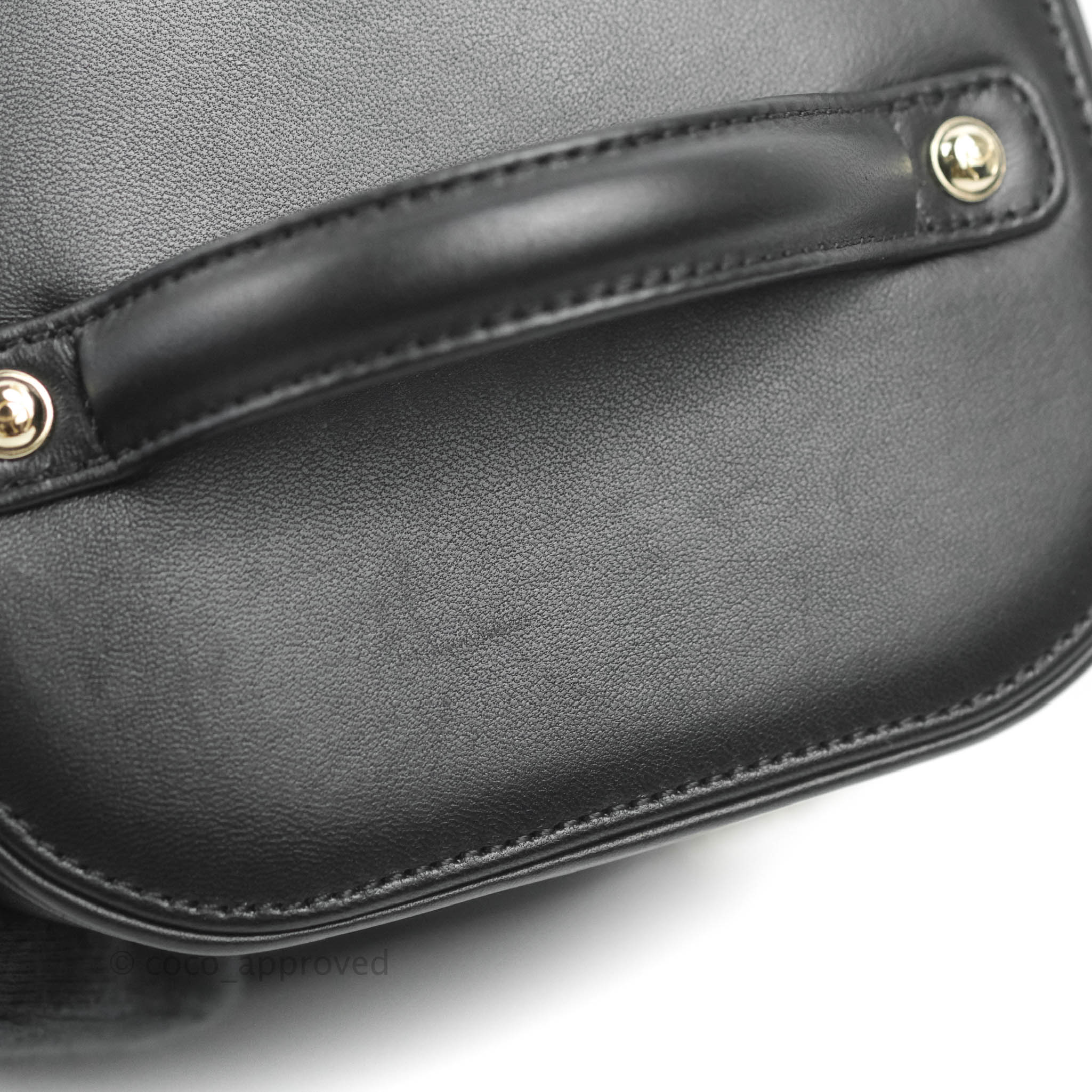 Chanel CC Mania Vanity Case in Black Lambskin with Gold Hardware - Luxury Crossbody Bag for Women, Perfect for Evening Parties & Special Occasions