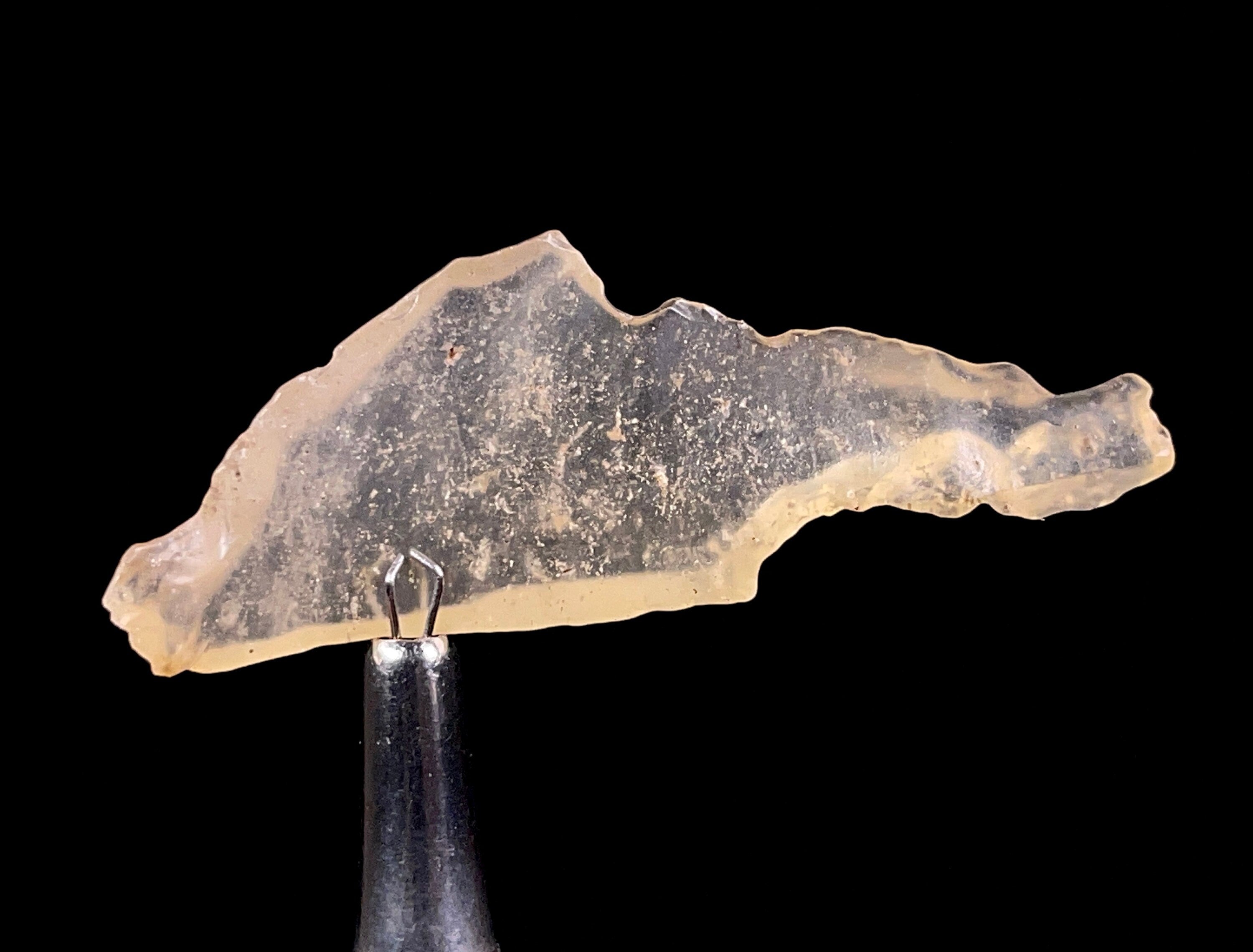 Libyan Desert Glass Raw Crystal - Rare Natural Stone for Chimes, Raw Rocks & Minerals Collection, Unique Spiritual Gift & Home Decor | Perfect for Meditation, Healing & Crystal Display
