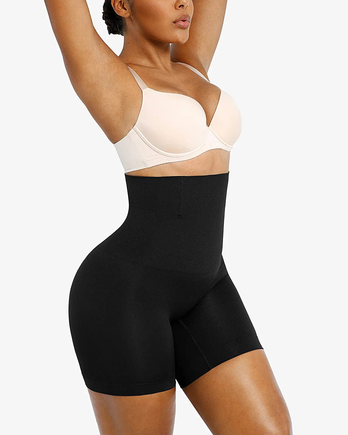 High Waist Sculpting Shorts for Women - Tummy Control Workout & Yoga Shorts - Comfortable & Breathable for Gym, Running & Lounge Wear