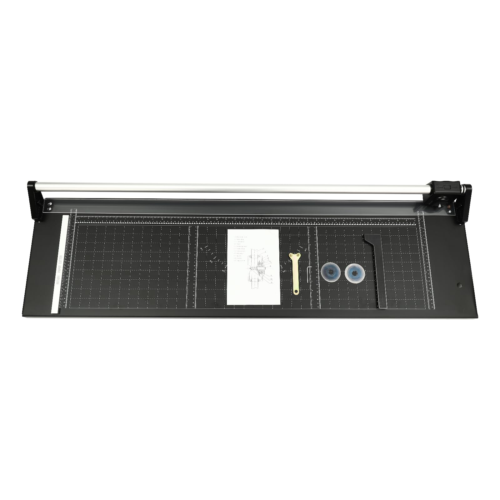 36 Inch Manual Rotary Paper Trimmer - Precision Photo & Craft Paper Cutter for Scrapbooking, Coupons, Labels, Cardstock & DIY Projects - Perfect for Home Office, School & Crafting