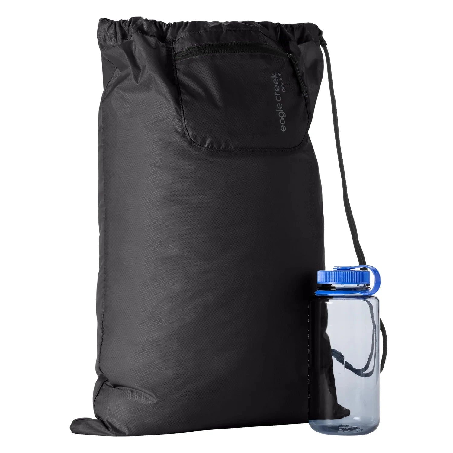 Eagle Creek Packable Laundry Sack - Lightweight Travel Laundry Bag for Camping, Backpacking & Gym - Water-Resistant Wash Bag with Drawstring Closure