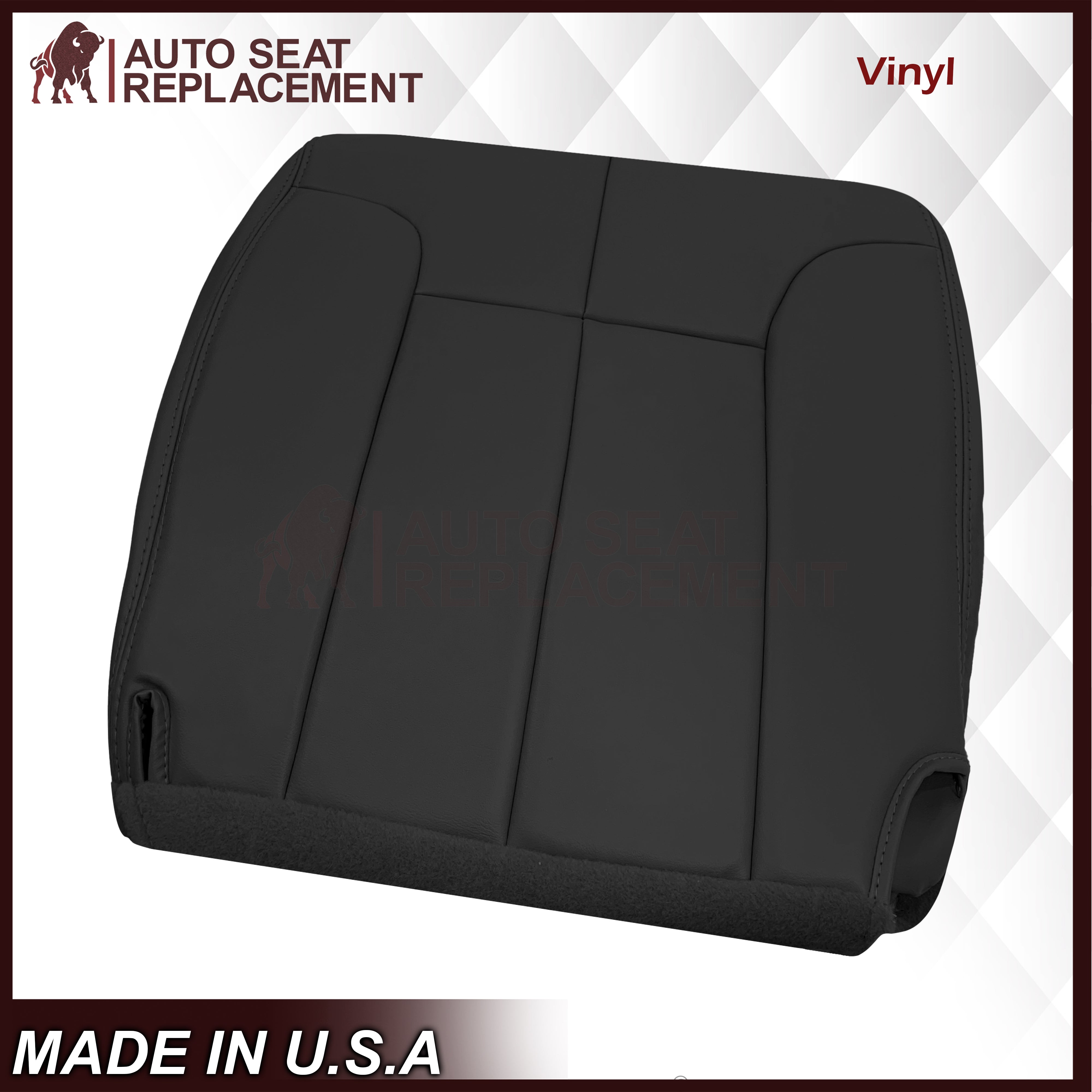 1994-1997 Dodge Ram Laramie SLT 1500/2500/3500 Black Seat Covers - Custom Fit Truck Seat Protectors for Comfort & Durability | Perfect for Work Trucks, Off-Roading & Daily Commutes