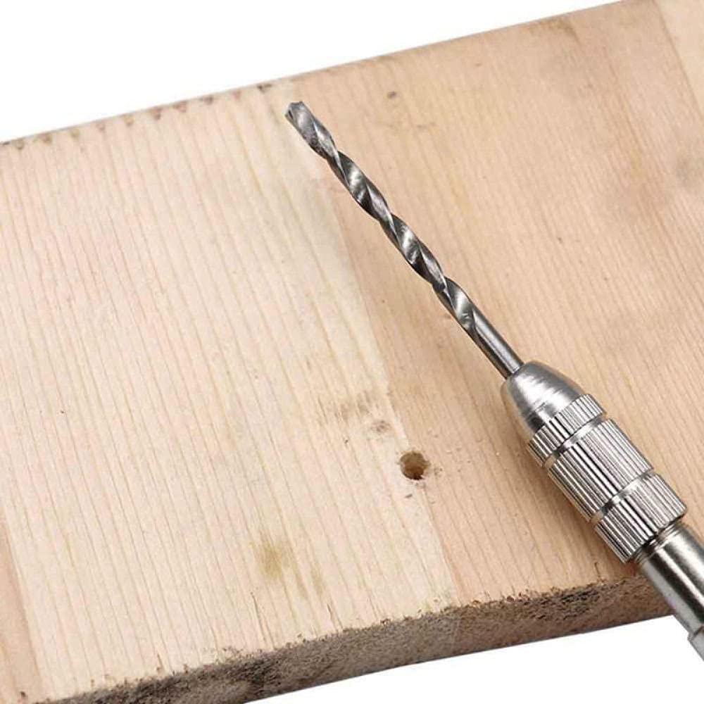 50pcs Titanium Coated HSS Drill Bit Set - High Speed Steel Twist Drill Bits (1/1.5/2/2.5/3mm) for Metal, Wood & Plastic - Perfect for DIY Projects, Home Repair & Professional Use