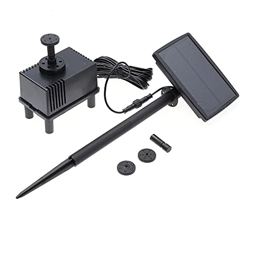 Solar Powered Submersible Water Pump for Garden, Pool, Pond, and Patio Decoration - 5M Cord - Ideal for Outdoor Water Features, Bird Baths, and Landscape Design