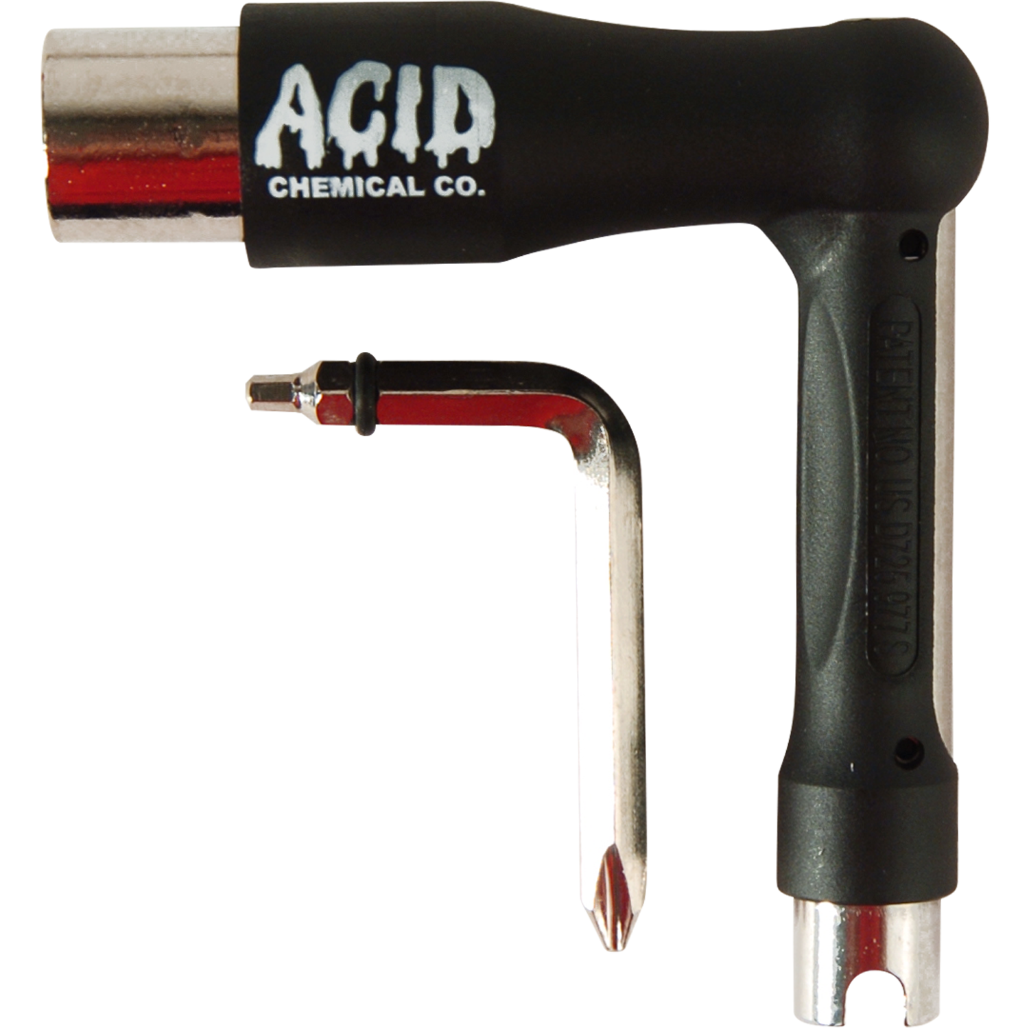 Premium Black Acid Space Skate Tool - Essential Multi-Function Tool for Skateboard Maintenance & Repair | Perfect for DIY Skateboard Adjustments, Wheel Changes & Bearing Cleaning